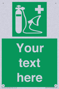 Custom Oxygen resuscitator